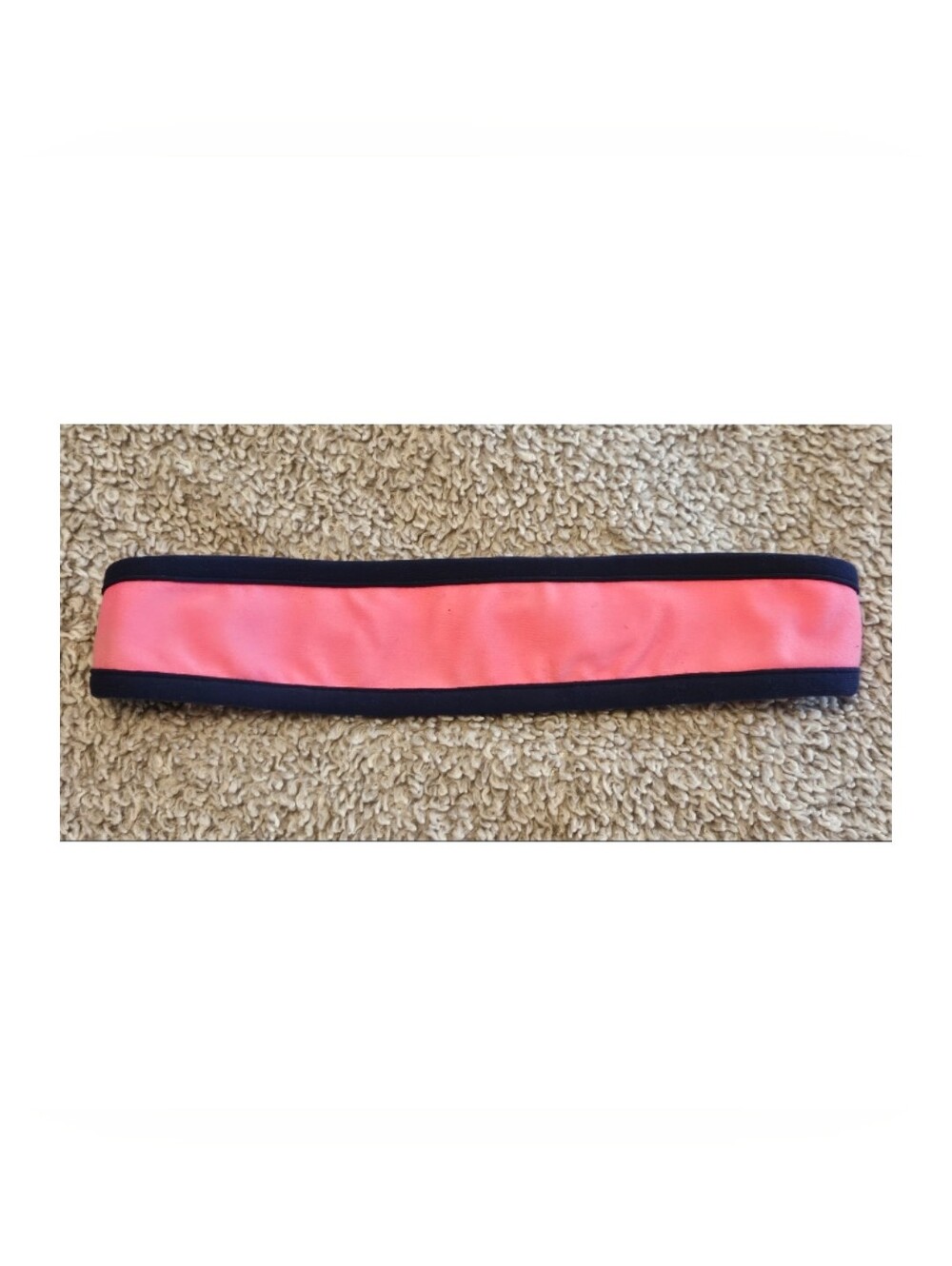 Under Armour Pink and Black Stretch Headband
